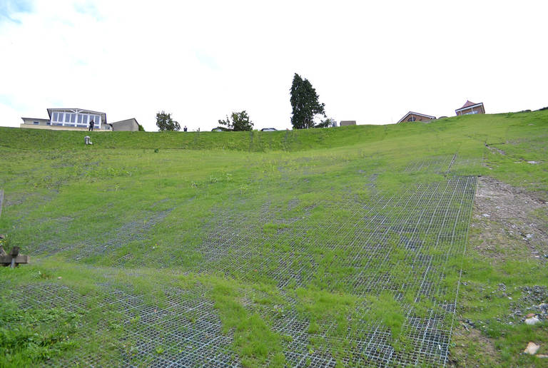 Slope stabilization Rügen, Germany