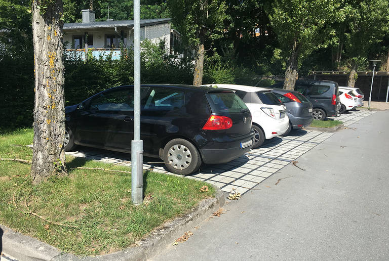 Parking lot Bayreuth, Germany