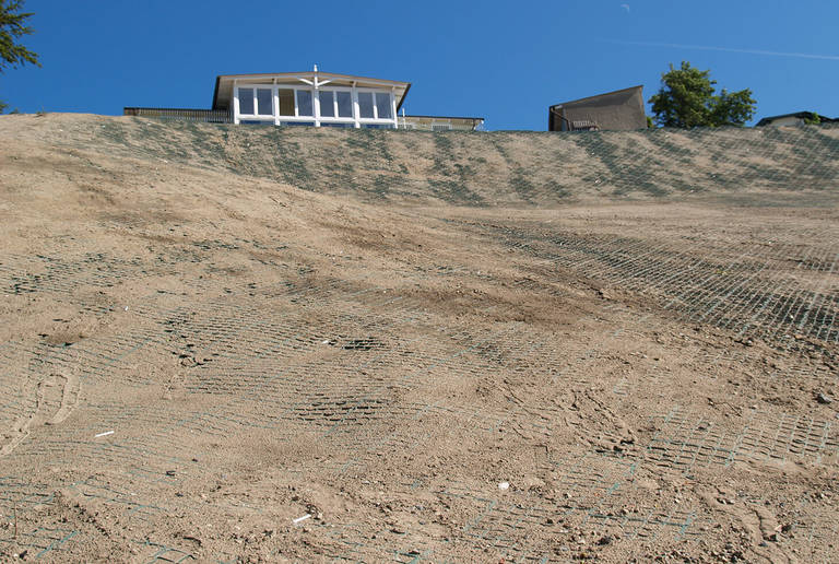 Slope stabilization Rügen, Germany