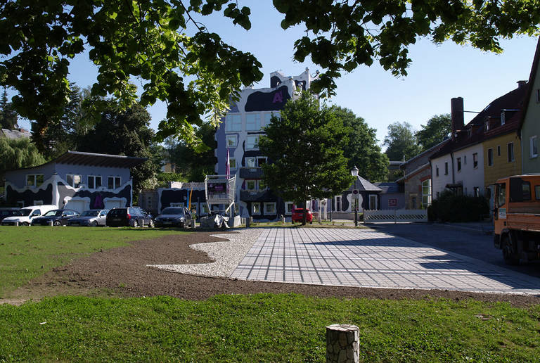 Parking lot Selb, Germany