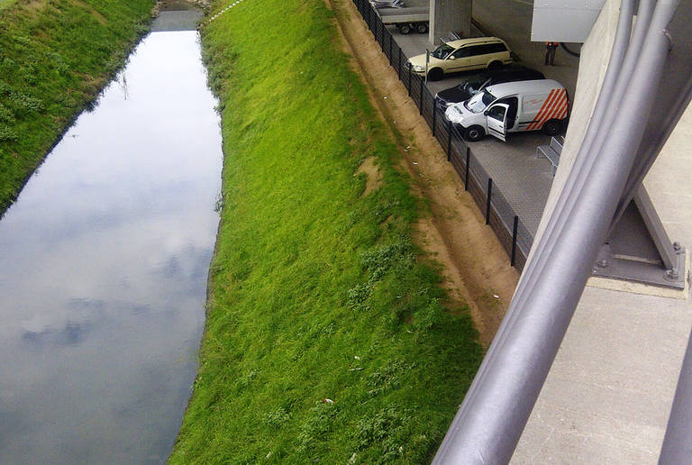 Stabilisation des talus de The Squaire, Francfort-sur-le-Main.