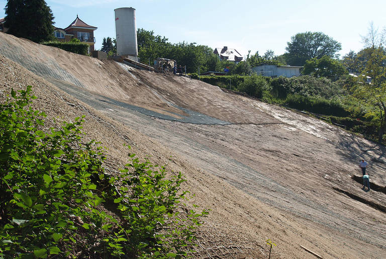 Slope stabilization Rügen, Germany