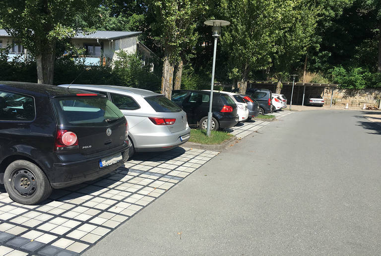 Parking lot Bayreuth, Germany